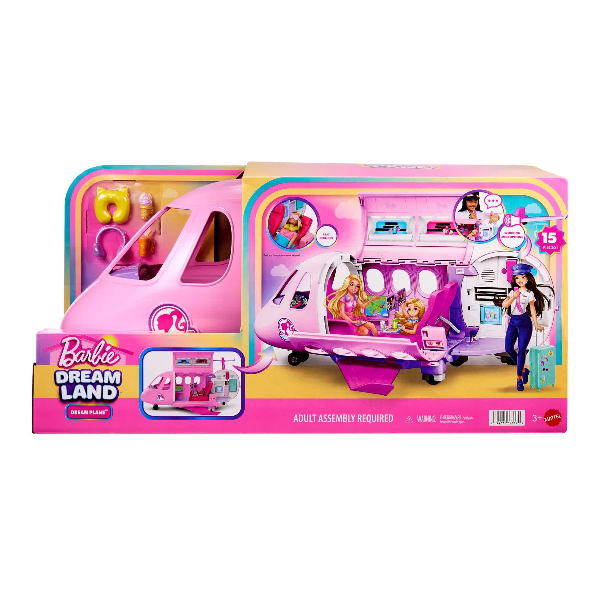Barbie Dream Airplane finished product packaging