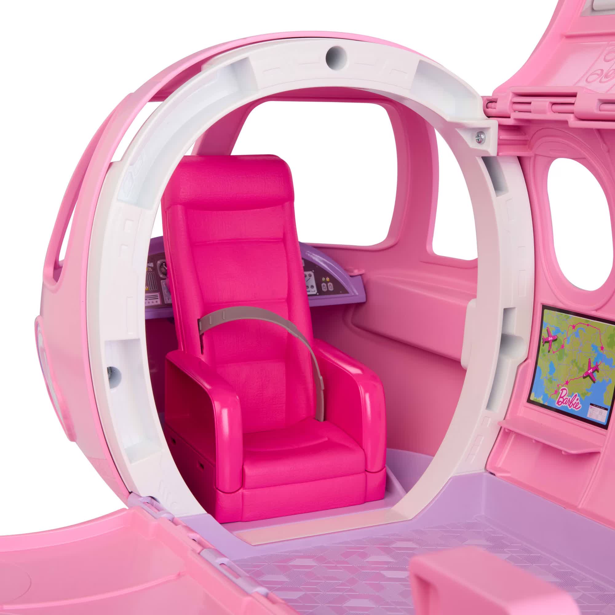 Barbie Dream Airplane cockpit interior, finished product