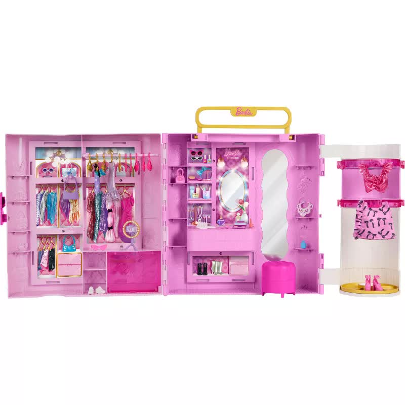 Barbie Deluxe Style Closet, fully open finished product