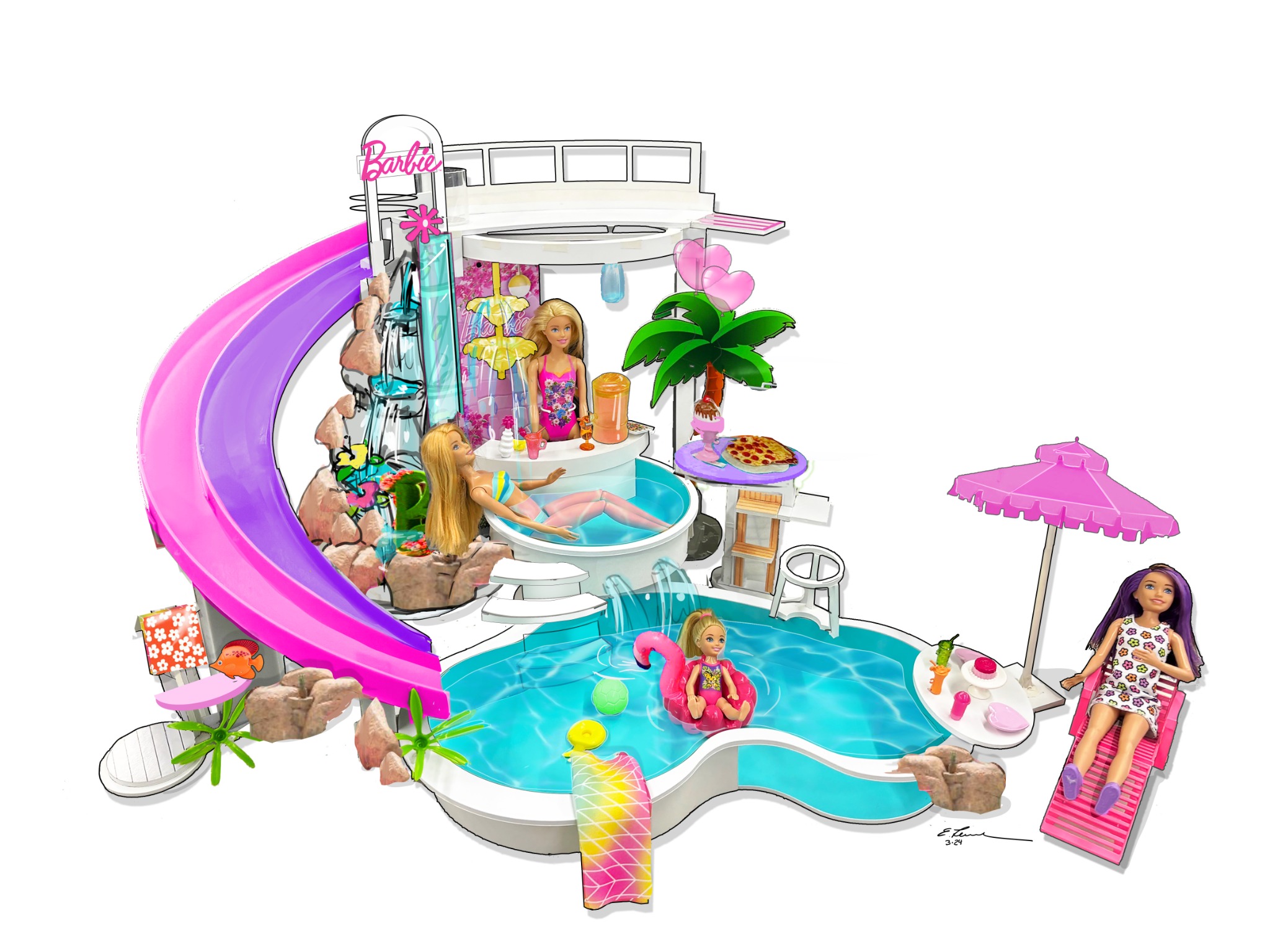 Barbie Dream Pool image 5