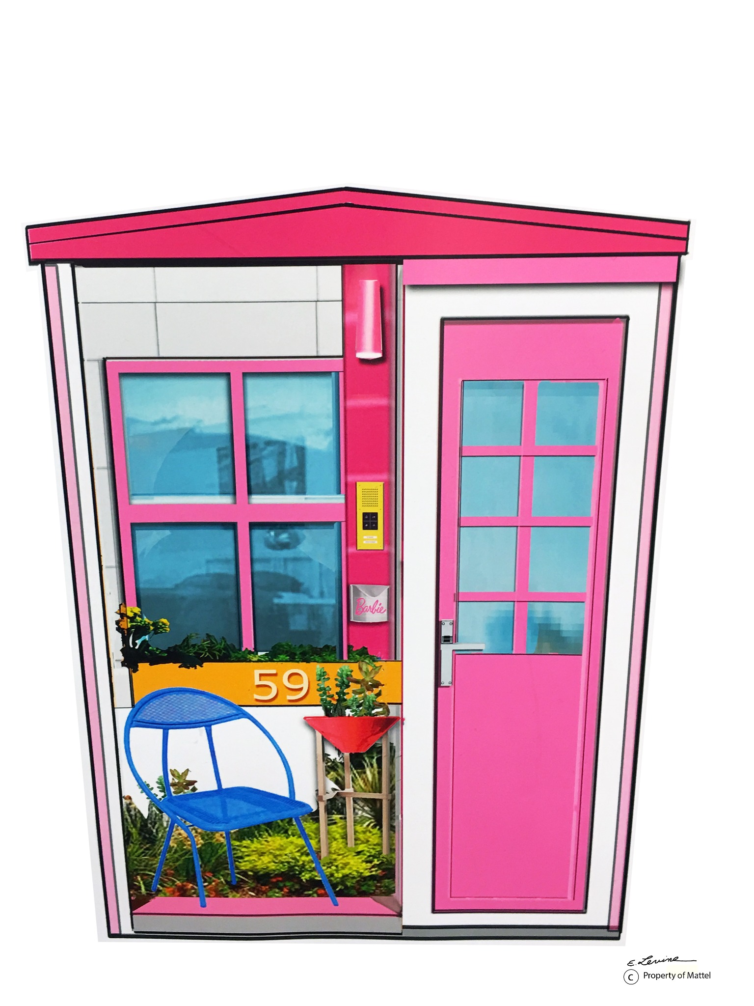 Portable One-Story Barbie Houses image 4